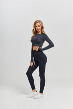 Load image into Gallery viewer, Women Seamless Yoga Set Fitness Sports Suits Gym Clothing