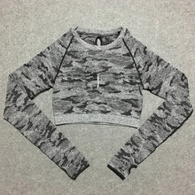 Load image into Gallery viewer, 3 pcs camo seamless women Yoga clothes set | sport leggings and top set