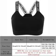Load image into Gallery viewer, Women Absorb Sweat Sports Shockproof Padded Sports Bra