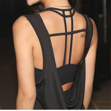 Load image into Gallery viewer, Yoga Push Up Bra - Top Women Bra Cup For A-D Black White Running Sport