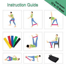 Load image into Gallery viewer, Gym Fitness Resistance Bands for Yoga Stretch Pull Up Assist
