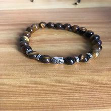 Load image into Gallery viewer, Trendy 7 Chakra Round Beaded Natural Stone Bracelet