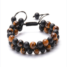 Load image into Gallery viewer, Trendy 7 Chakra Round Beaded Natural Stone Bracelet