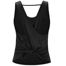 Load image into Gallery viewer, Yoga Vest Sport Tank Top - Backless Cross Gym Tops Vest Dry Fit T-shirt Workout Shirt