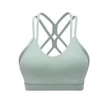 Load image into Gallery viewer, Large Size Crisscross Back Yoga Bra