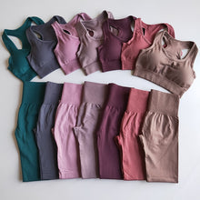 Load image into Gallery viewer, Energy Seamless Yoga Set Workout Clothes For Women