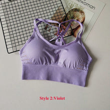 Load image into Gallery viewer, 21 Colors Seamless Sports Bra Women | Back Cross Strappy