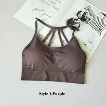 Load image into Gallery viewer, 21 Colors Seamless Sports Bra Women | Back Cross Strappy