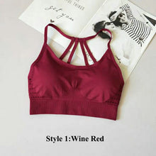Load image into Gallery viewer, 21 Colors Seamless Sports Bra Women | Back Cross Strappy