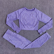Load image into Gallery viewer, Women Seamless Yoga Set Fitness Sports Suits Gym Clothing