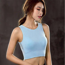 Load image into Gallery viewer, Women's Seamless High Impact Sports Bra with Removable Cups for Yoga