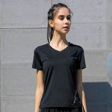 Load image into Gallery viewer, Yoga T shirt Gym Fitness Jerseys Shirt | Short Sleeves Women Sport Shirts