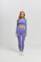 Load image into Gallery viewer, Women Seamless Yoga Set Fitness Sports Suits Gym Clothing
