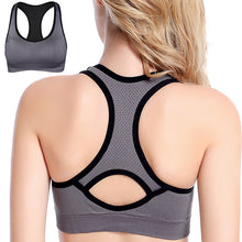 Load image into Gallery viewer, Women Absorb Sweat Sports Shockproof Padded Sports Bra
