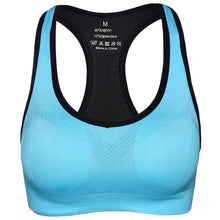 Load image into Gallery viewer, Women Absorb Sweat Sports Shockproof Padded Sports Bra
