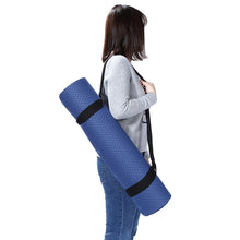 Load image into Gallery viewer, Portable Yoga Mat Strap Sling Sports Cotton Belt Fitness Gym Adjustable Carrier Shoulder Carry Strap Belt Exercise Stretch Belt
