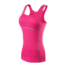 Load image into Gallery viewer, Quick Dry Vest High elasticity Tight fitting fitness Yoga T Shirt
