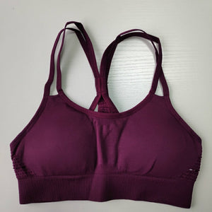 Women Energy Seamless Bra Workout Tops Fitness Yoga Bra