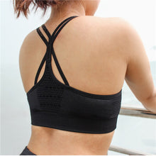 Load image into Gallery viewer, Yoga Queen Yoga Bra with High Impact Criss Cross
