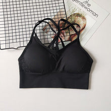 Load image into Gallery viewer, Yoga Queen Yoga Bra with High Impact Criss Cross
