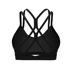 Large Size Crisscross Back Yoga Bra