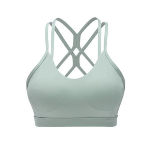 Large Size Crisscross Back Yoga Bra