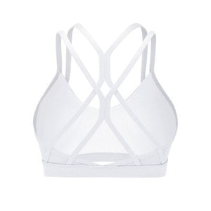 Large Size Crisscross Back Yoga Bra