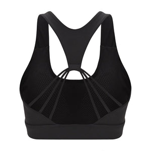 Sports Bras Gym Plus Size Push Up Backless Yoga Bra  Workout Solid Tank Top  High Impact Crop Tops