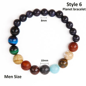 Handmade Natural 7 Chakra Bead Stone Bracelets