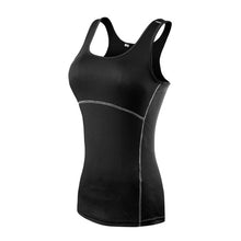 Load image into Gallery viewer, Quick Dry Vest High elasticity Tight fitting fitness Yoga T Shirt
