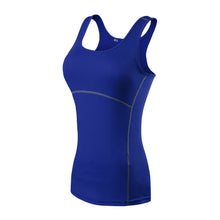 Load image into Gallery viewer, Quick Dry Vest High elasticity Tight fitting fitness Yoga T Shirt
