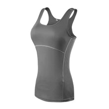 Load image into Gallery viewer, Quick Dry Vest High elasticity Tight fitting fitness Yoga T Shirt
