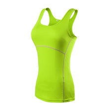 Load image into Gallery viewer, Quick Dry Vest High elasticity Tight fitting fitness Yoga T Shirt
