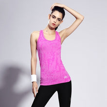 Load image into Gallery viewer, Sleeveless Breathable Quick Dry Women Tank Top | Slim Medium-long Nylon &amp; Spandex Yoga Shirt Vest
